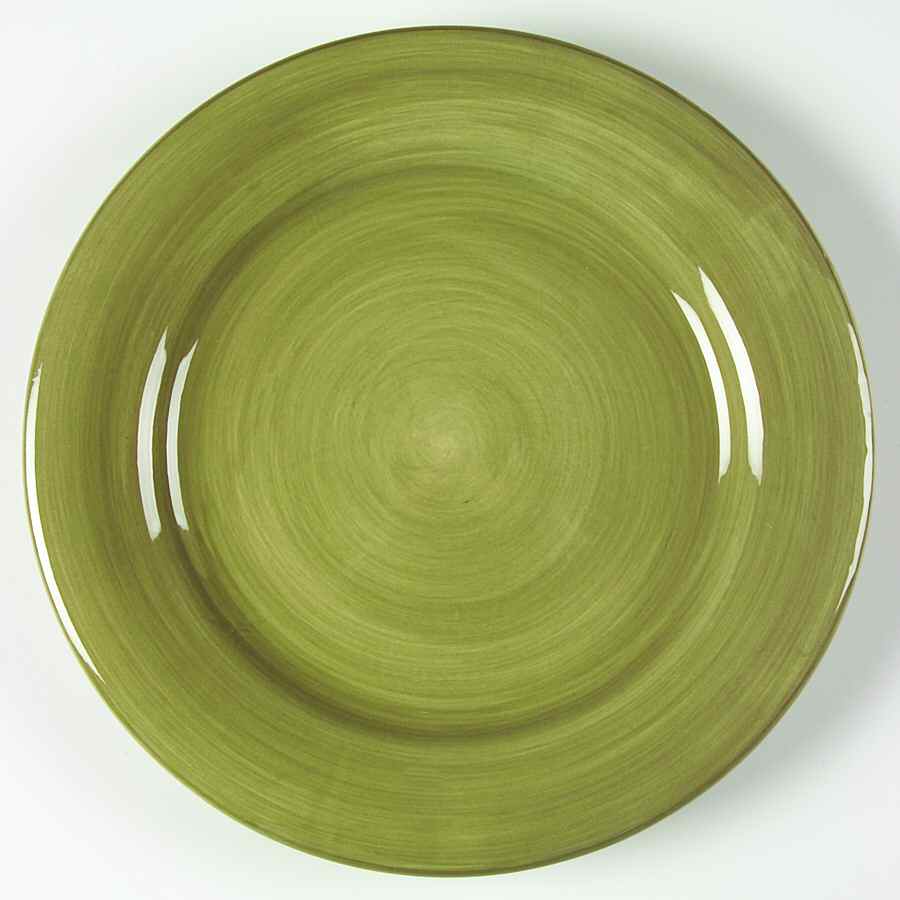 Ciao Green Dinner Plate by Artimino-1