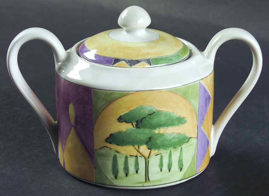 Verona Sugar Bowl & Lid by 222 Fifth (PTS)-1