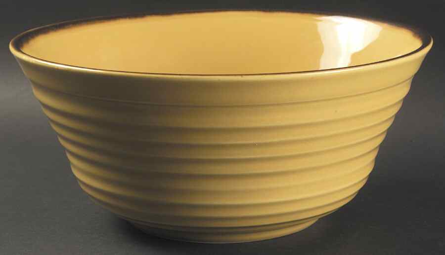Villa Cortona Mustard 10" Mixing Bowl by Artimino-1
