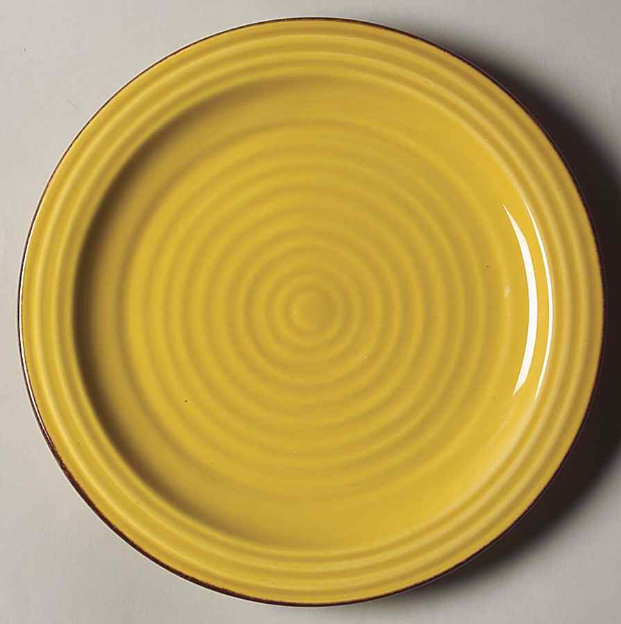 Villa Cortona Mustard Salad Plate by Artimino-1