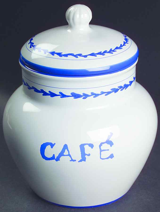 French Bistro Coffee Canister & Lid by American Atelier-1