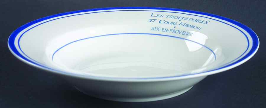 French Bistro Rim Soup Bowl by American Atelier-1