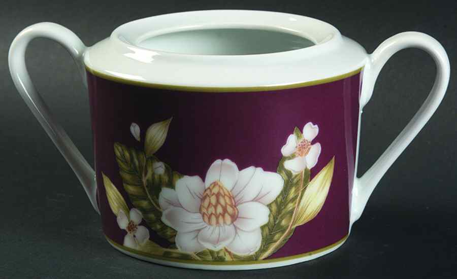 Magnolia Breeze Sugar Bowl No Lid by American Atelier-1