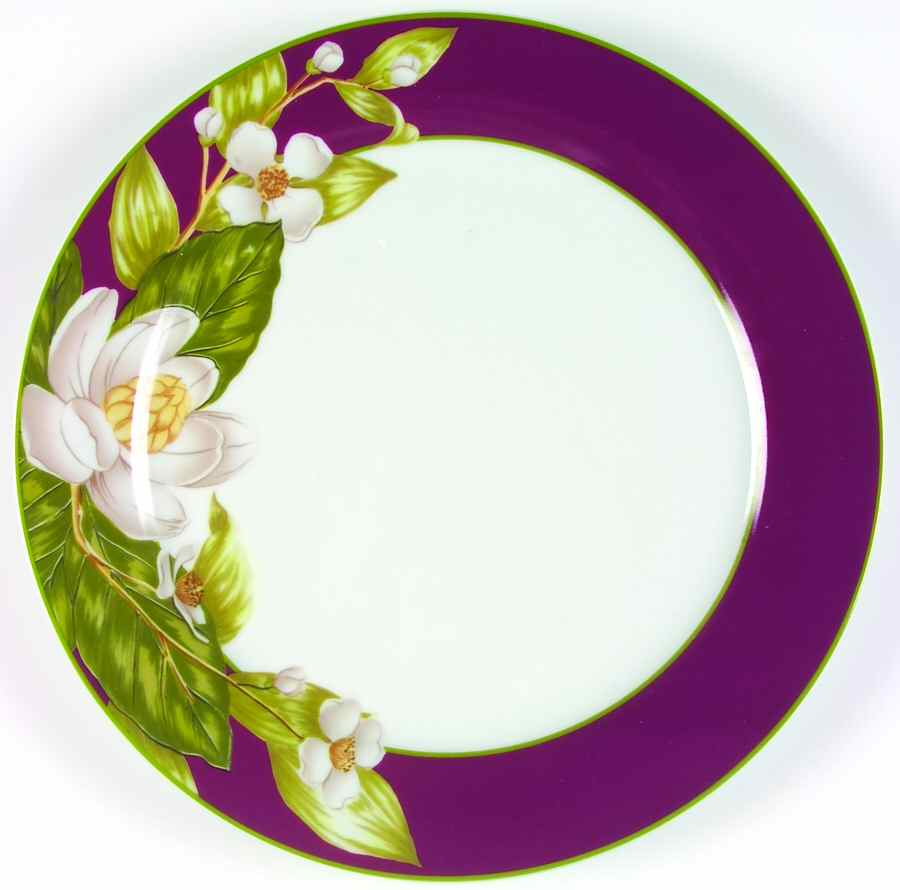 Magnolia Breeze 12" Chop Plate (Round Platter) by American Atelier-1