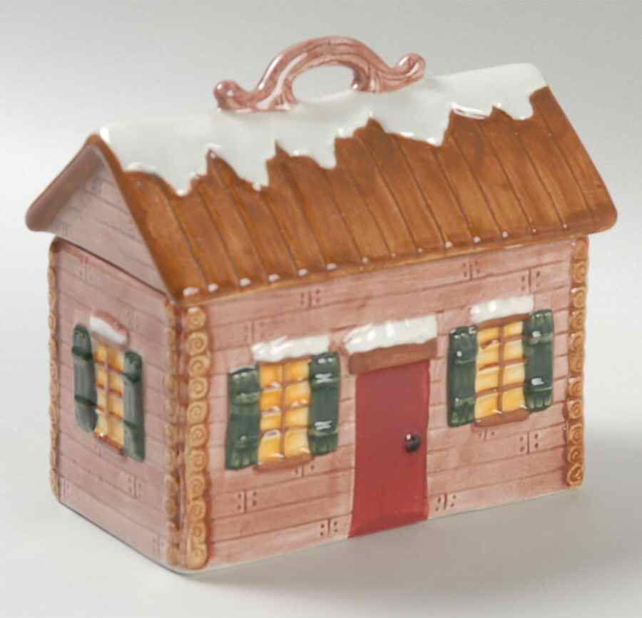 Northern Nights (Decal) Sculpted Sugar Bowl & Lid by American Atelier-1
