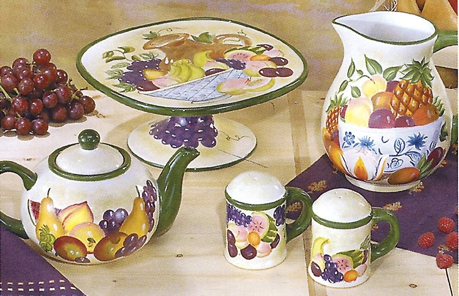 Frutta Teapot & Lid by American Atelier-1