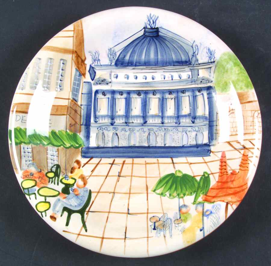 Parisian Salad Plate by American Atelier-1