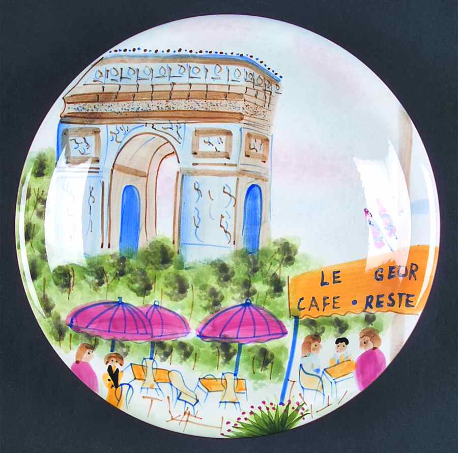 Parisian Salad Plate by American Atelier-1