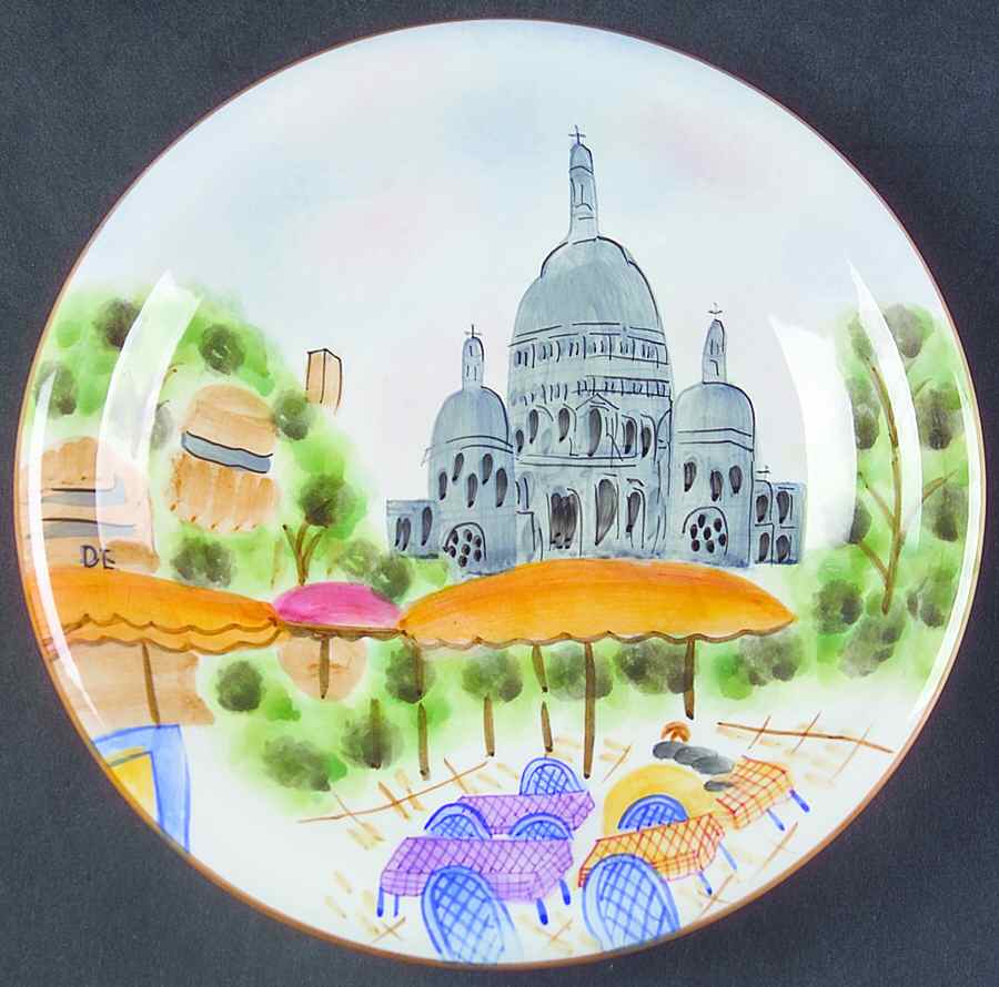 Parisian Salad Plate by American Atelier-1