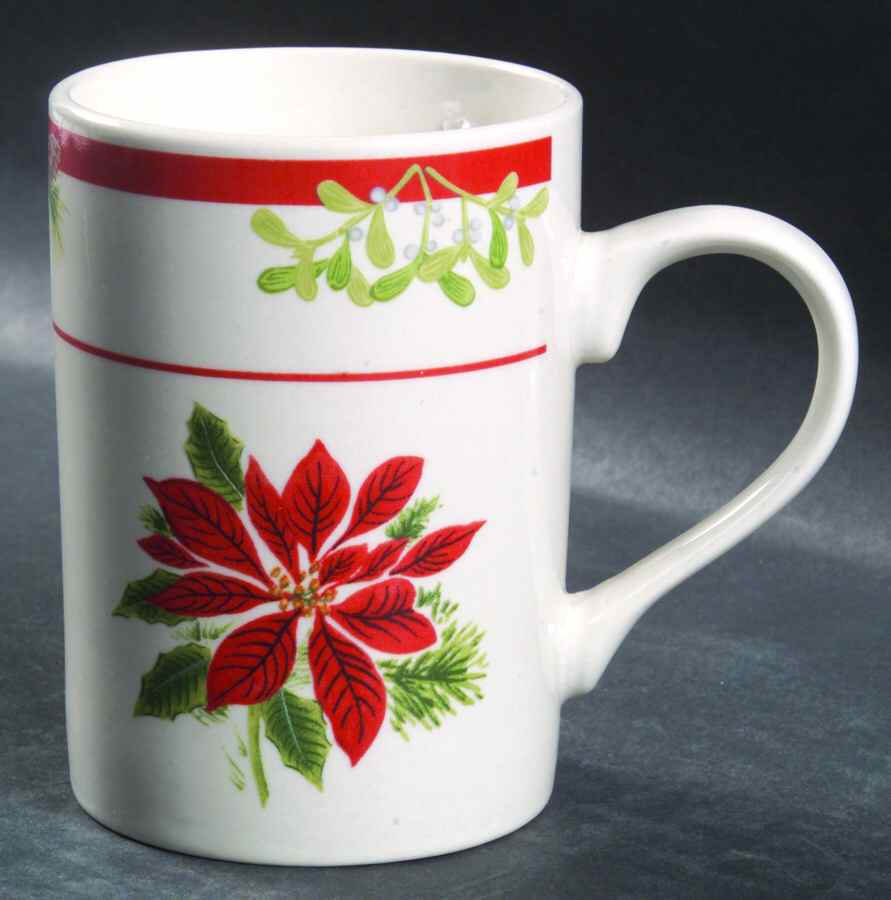 Holiday Floral Mug by American Atelier-1