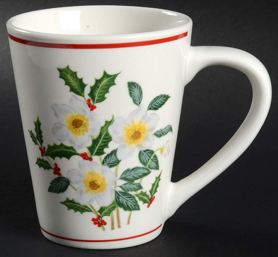 Holiday Floral Mug by American Atelier-1