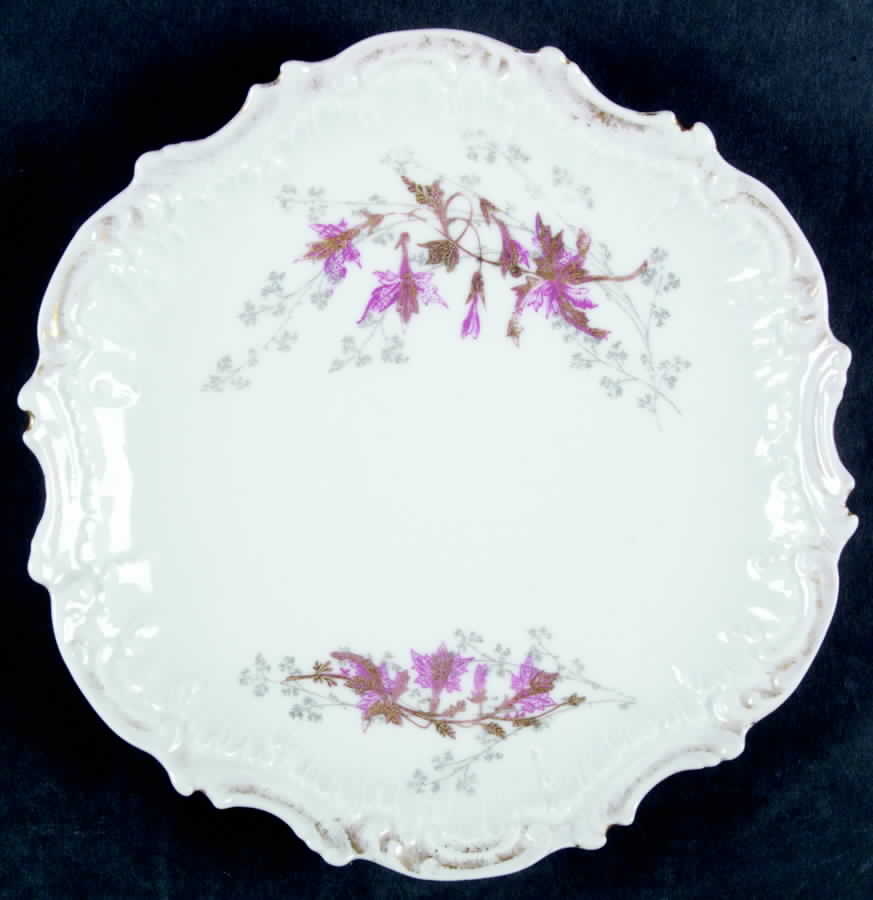 AKF22 Cake Plate by A Klingenberg France-Austria-1