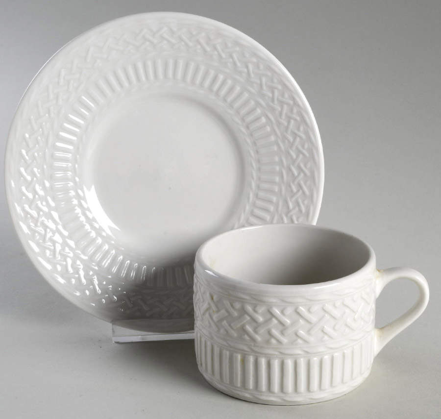 Apollo Flat Cup & Saucer Set by American Atelier-1