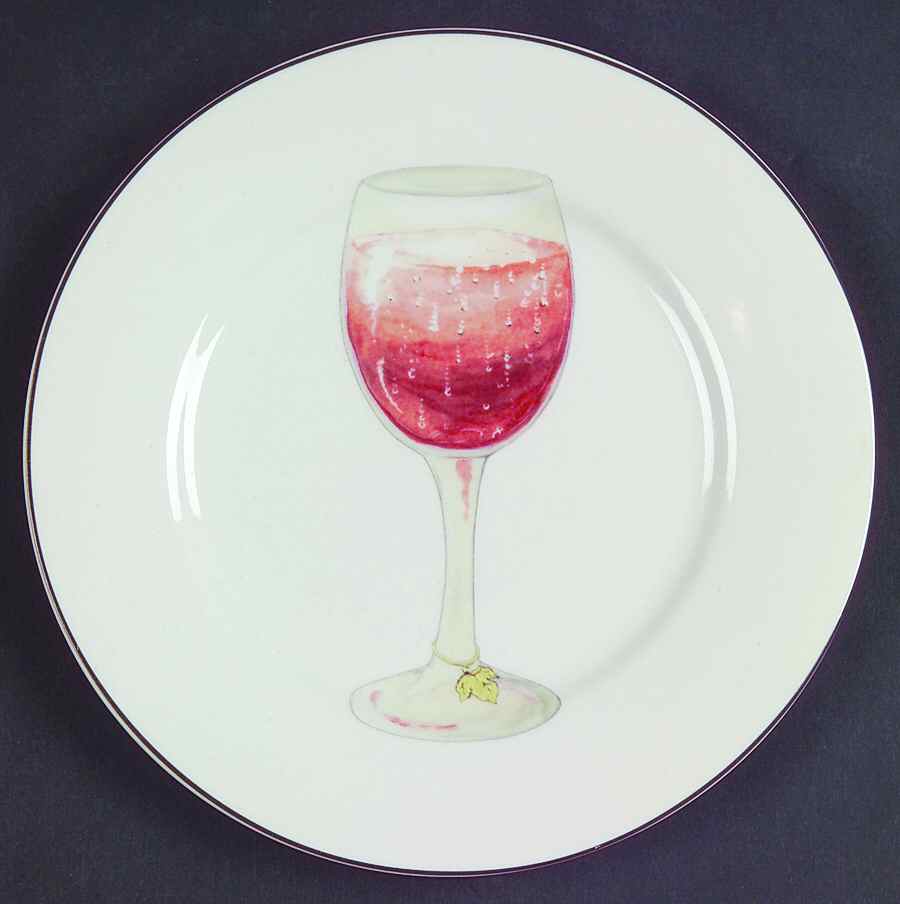 Cocktails Canape Plate by American Atelier-1