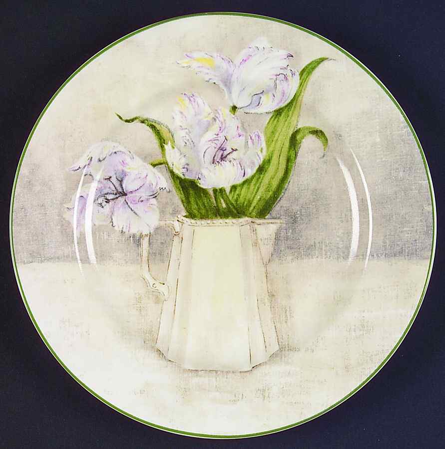 Floral Bouquet Salad Plate by American Atelier-1