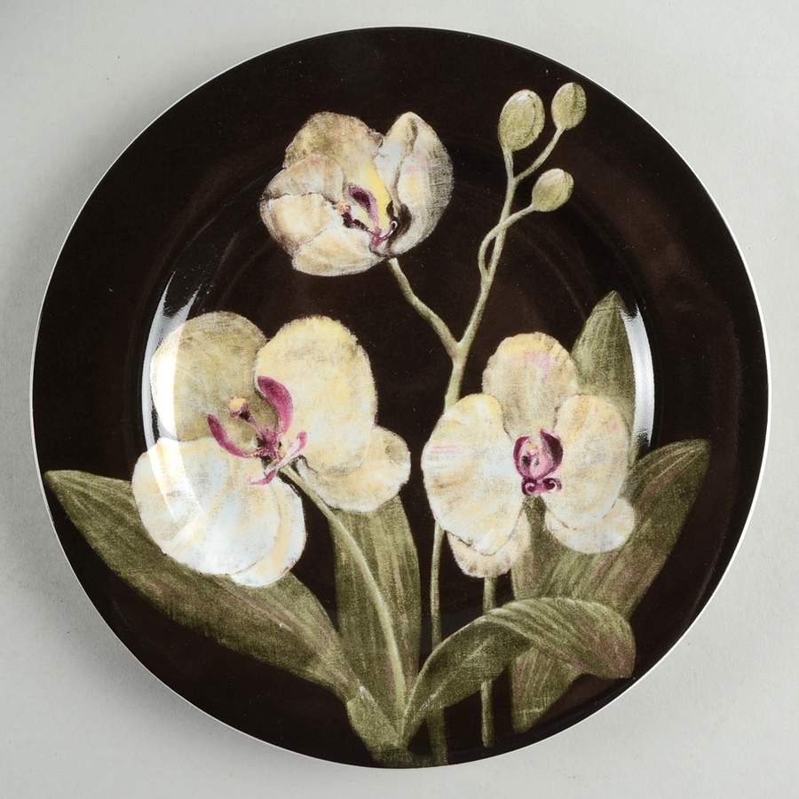 Floral Ecstacy Salad Plate by American Atelier-1