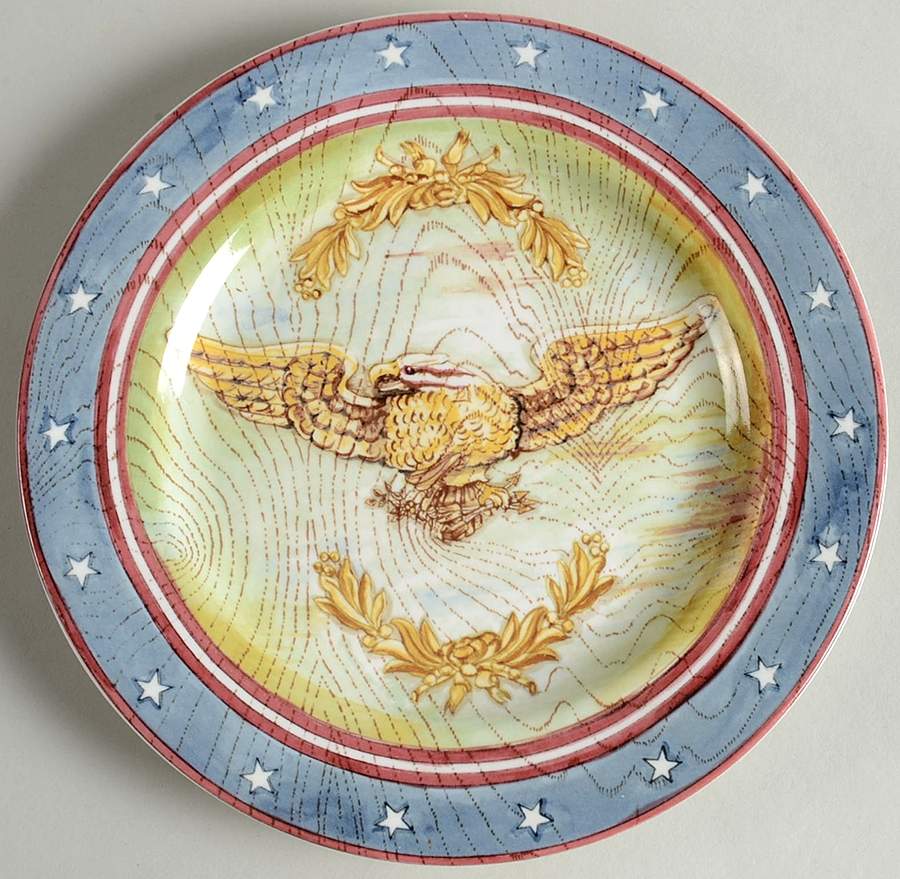 Freedom Salad Plate by American Atelier-1