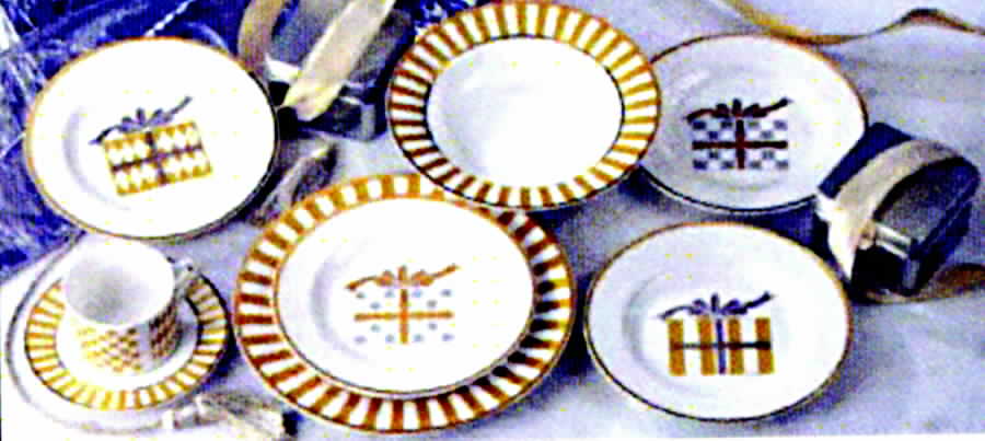 Gala Flat Cup & Saucer Set by American Atelier-1