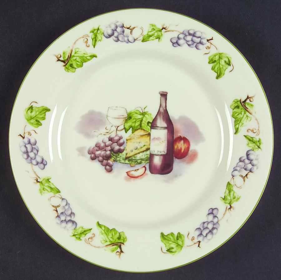 Grape Salad Plate by American Atelier-1