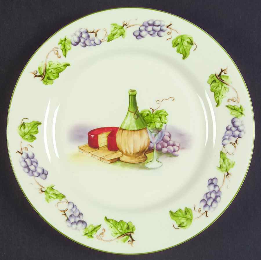 Grape Salad Plate by American Atelier-1