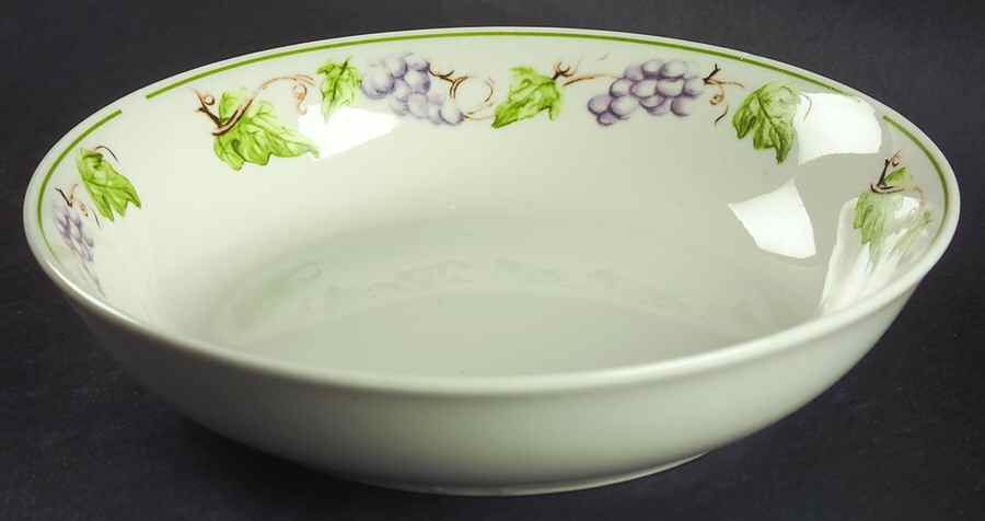 Grape Coupe Soup Bowl by American Atelier-1