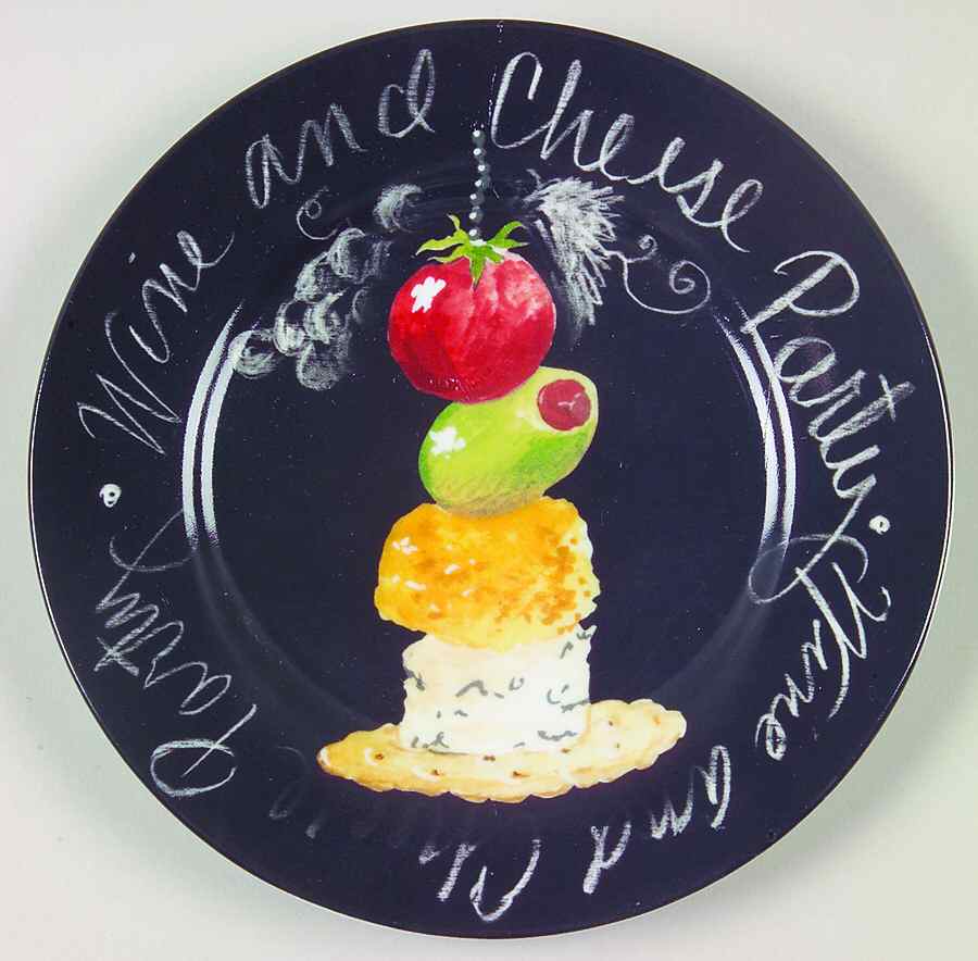 Hors Doeuvres Canape Plate by American Atelier-1