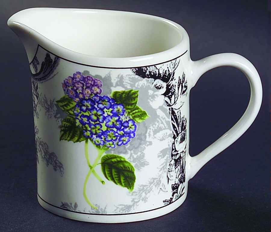 Hydrangea Toile Creamer by American Atelier-1