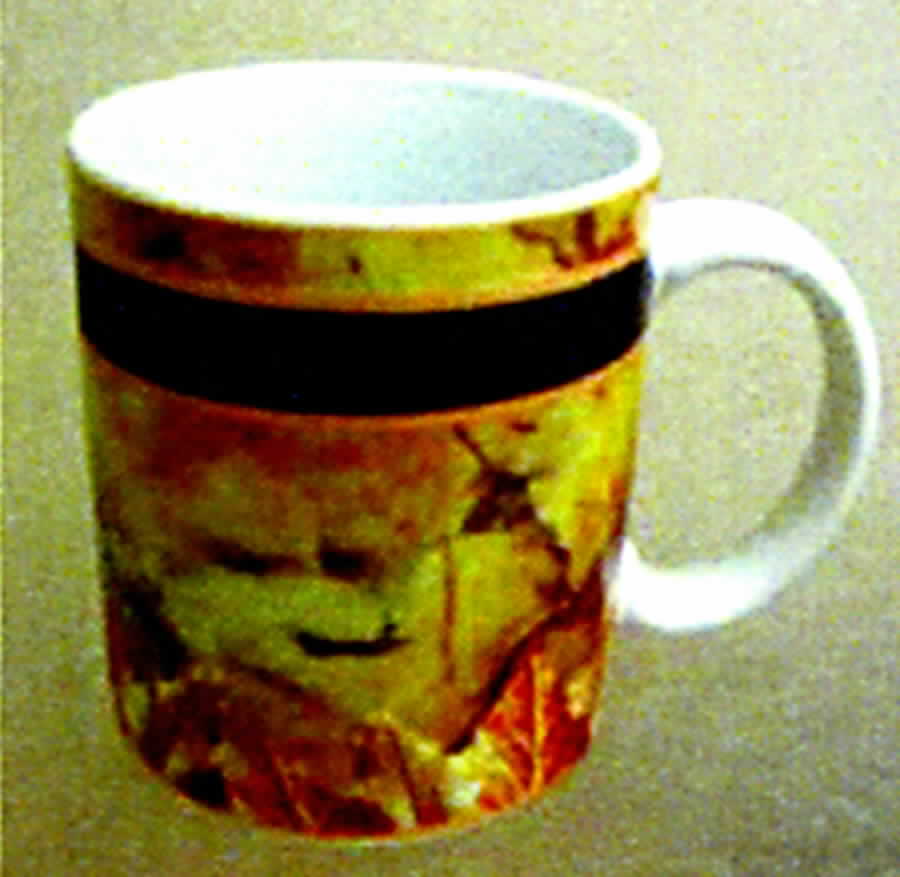 It's Only Natural Leaf Mug by American Atelier-1