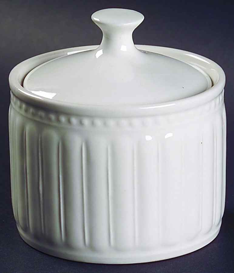 Olympia Sugar Bowl & Lid by American Atelier-1