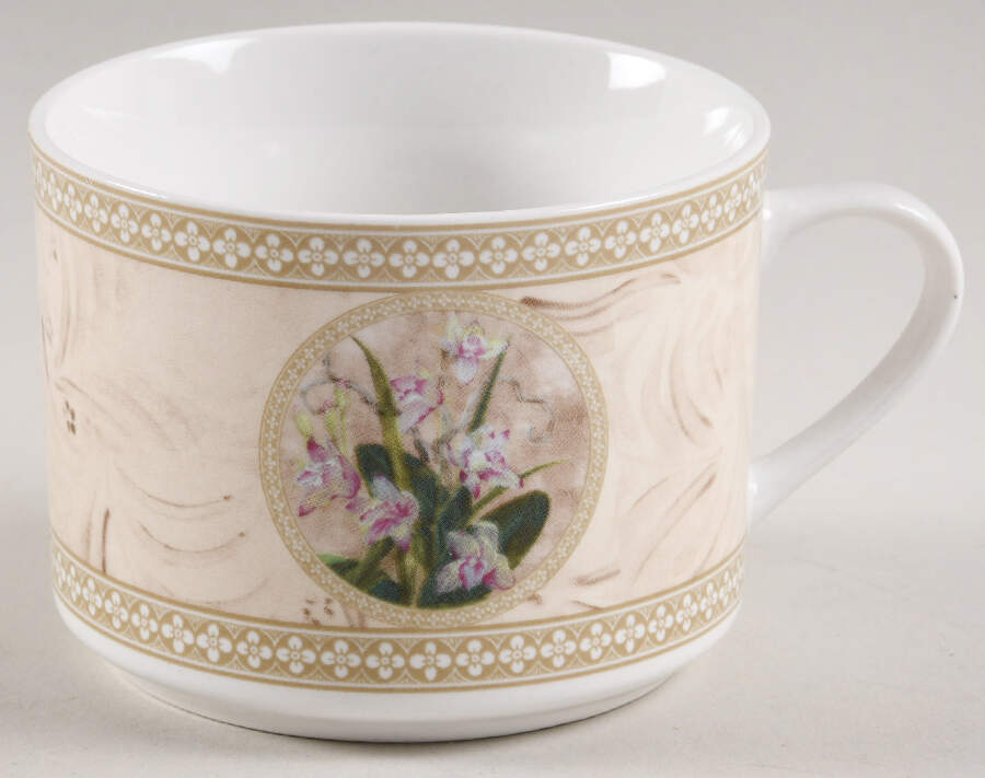 Orchid Flat Cup by American Atelier-1