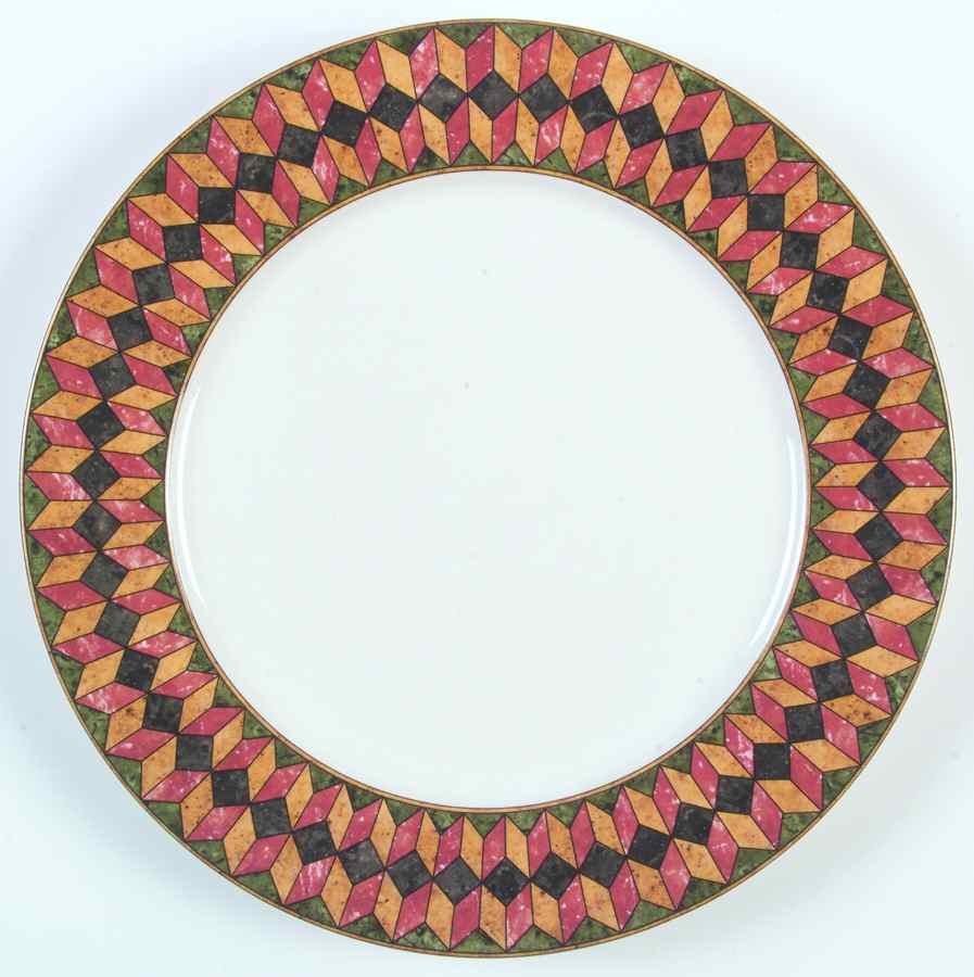 Pavilion Dinner Plate by American Atelier-1