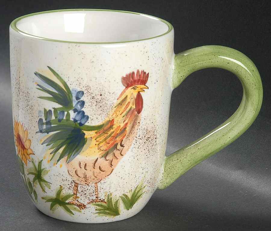 Rooster (Round, 5242) Mug by American Atelier-1