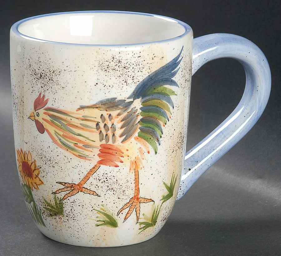 Rooster (Round, 5242) Mug by American Atelier-1