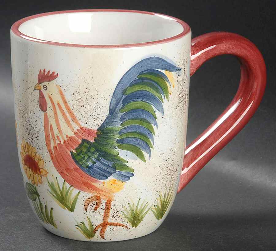 Rooster (Round, 5242) Mug by American Atelier-1