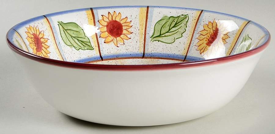 Rooster (Round, 5242) 9" Round Vegetable Bowl by American Atelier-1