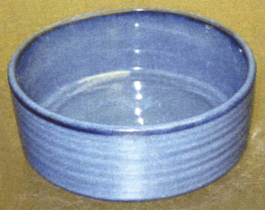 Synergy Blue Coupe Soup Bowl by American Atelier-1