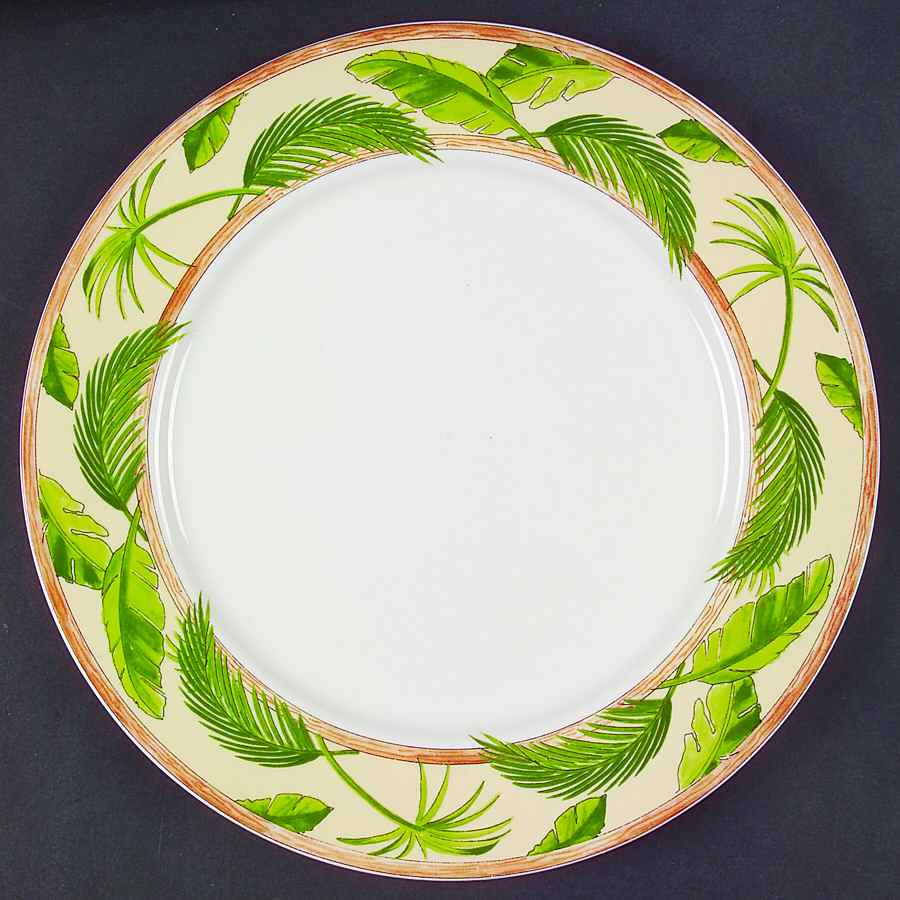 Three Monkeys Dinner Plate by American Atelier-1