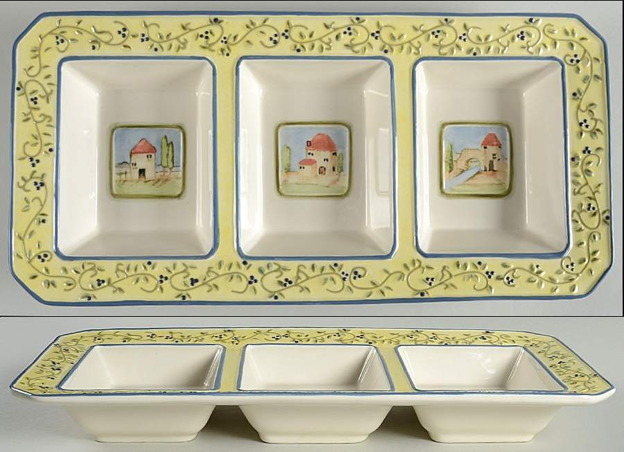 Tuscany Village 3-Part Relish by American Atelier-1