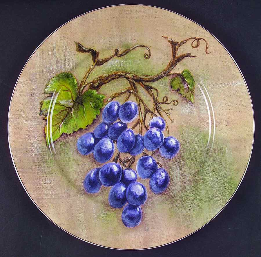 Vintage Dinner Plate by American Atelier-1