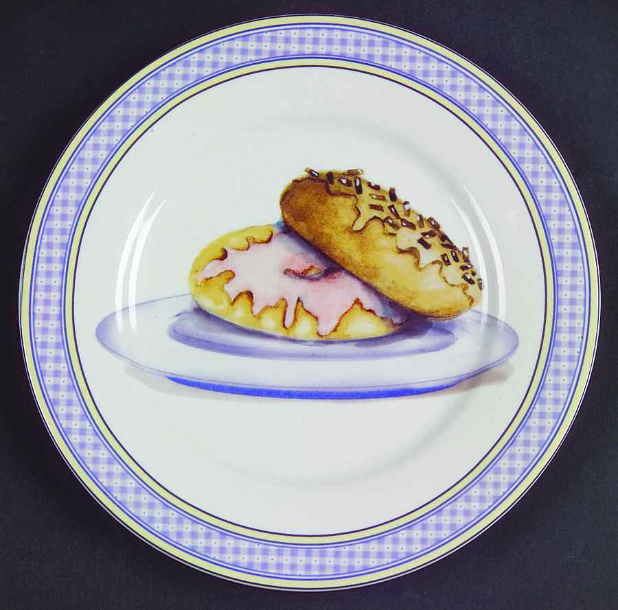 Breakfast Treats Canape Plate by American Atelier-1