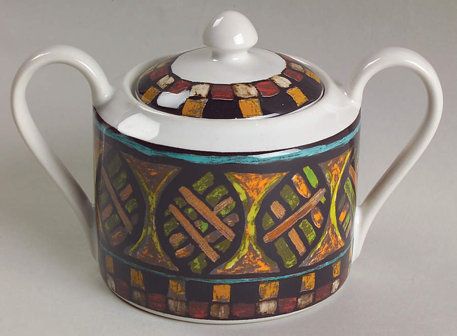Masai Sugar Bowl & Lid by 222 Fifth (PTS)-1