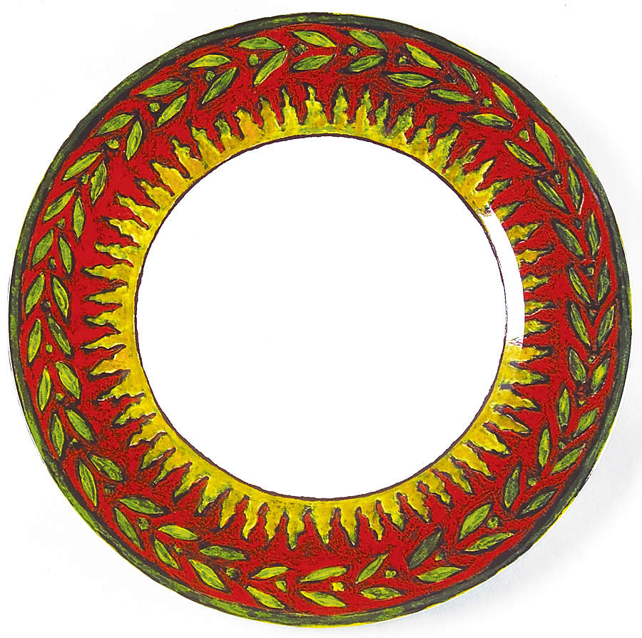 Masai Dinner Plate by 222 Fifth (PTS)-1