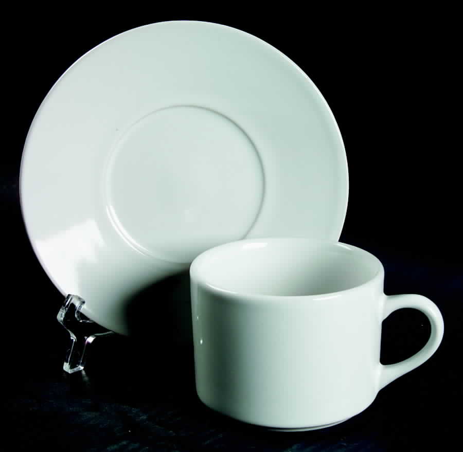 5434 Flat Cup & Saucer Set by American Atelier-1