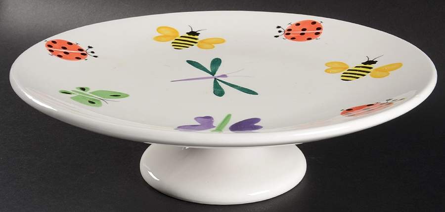 AHI3 12" Diameter Pedestal Cake Stand by At Home Intl-1