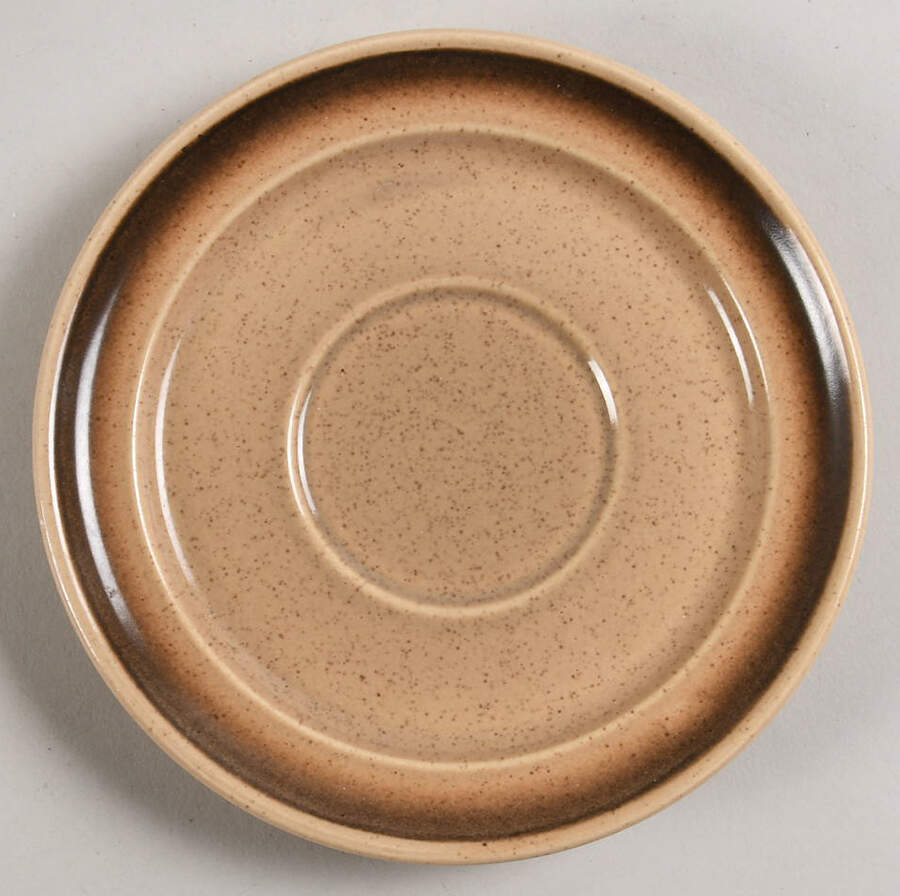 Pecan Saucer by Anchor Hocking-1