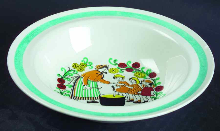 ARA109 Rim Cereal Bowl by Arabia of Finland-1