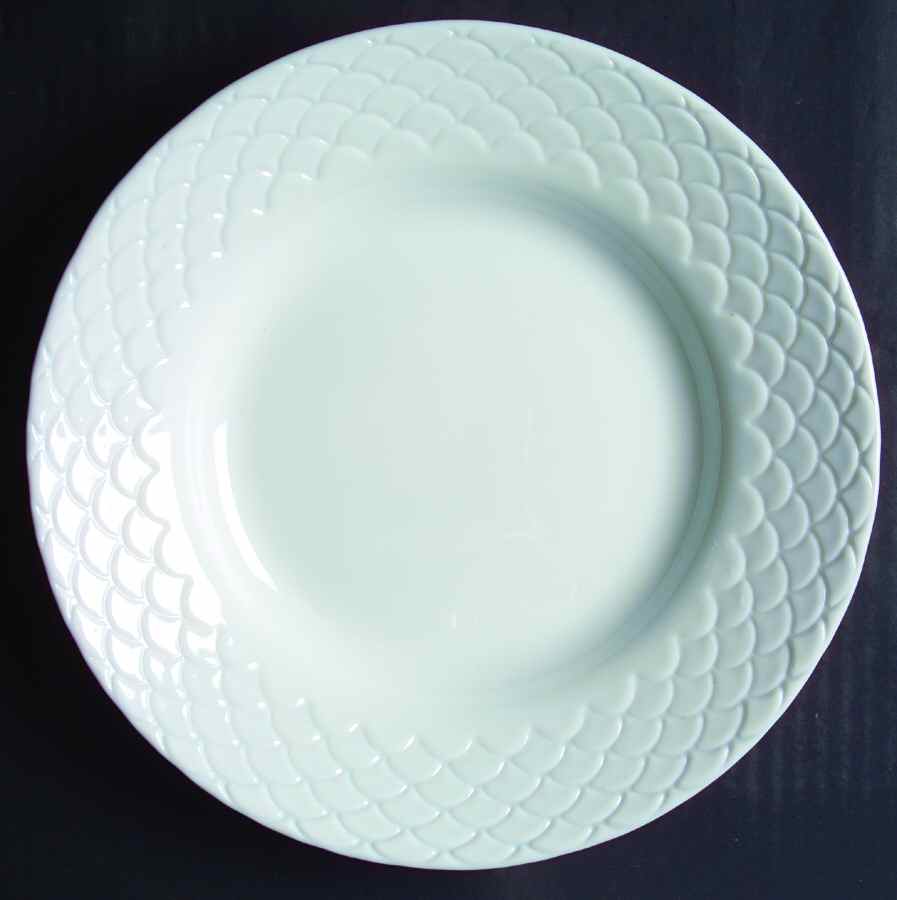 Romane White Rim Soup Bowl by Arcopal-1