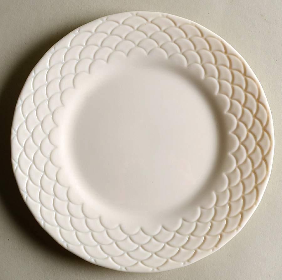 Romane White Salad Plate by Arcopal-1