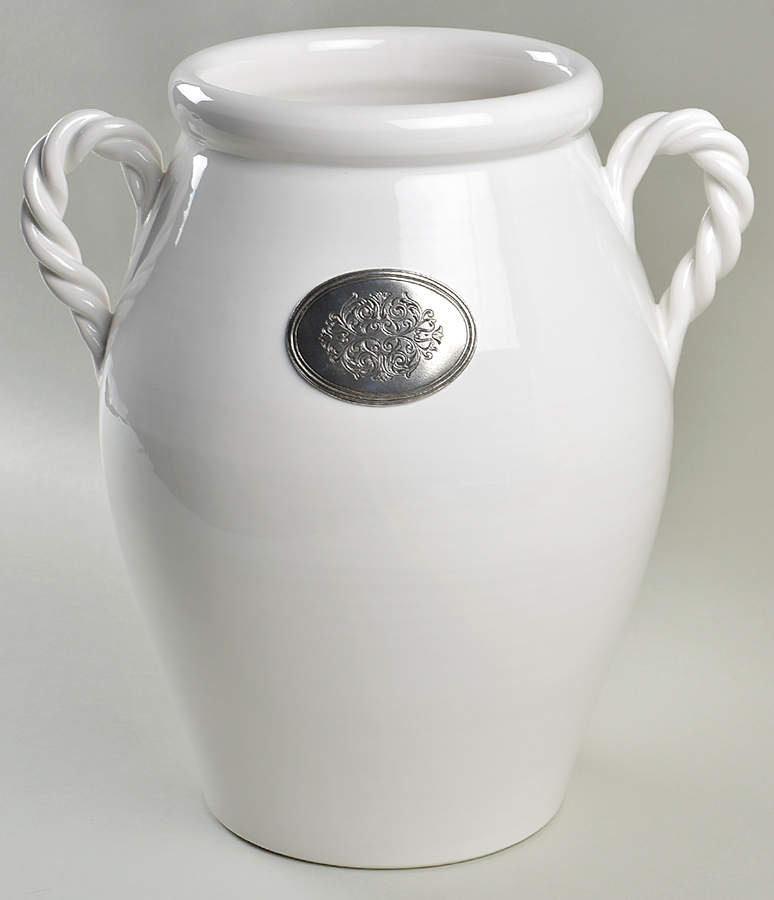 Tuscan 13" Handled Vase by Arte Italica-1