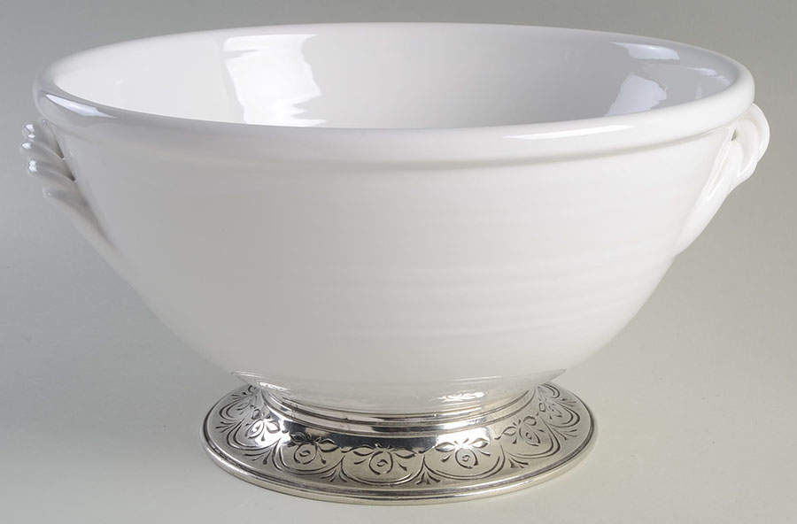 Tuscan 12" Footed Bowl by Arte Italica-1